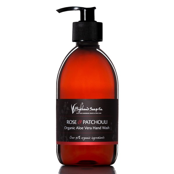 The Highland Soap Company Rose & Patchouli Hand Wash 300ml