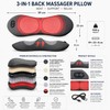3-in-1 Lumbar Support Massager for Back Comfort – Heated Vibration