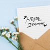 Line Plus 4000 Calligraphy Pen Set (4 Types) Handwriting Practice