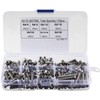 DollaTek 170Pcs M4 304 Stainless Steel Allen Hex Drive Button