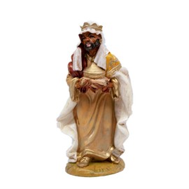 Venerare King Balthazar Wise Man Nativity Figurine | 5 Inch Collection | Made in Italy