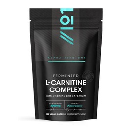 L-Carnitine 2000mg with BioPerine - 120 Capsules - Energy & Metabolism Support - High Strength Acetyl L-Carnitine Complex (30 Day Supply) by Alpha01