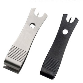 Myuiao 2 Pcs Fishing Line Cutter Nipper with Hook Eye Cleaner Pin Stainless Steel Scissors Cutting Tool Fishing Tool Fishing Line Cutter Nipper with Hook Eye Cleaner Pin Multi Functional Accessories