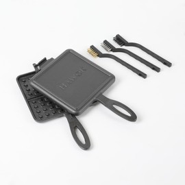 HAWOK Cast Iron Square Waffle Iron Waffle Maker…