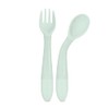 Miniland Dolce Mint Flexible Spoon and Fork Set Made in