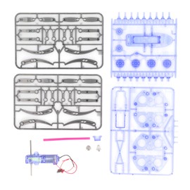 Spider DIY Building Toy Electric Plastic Spider Science Explorer Toy for Children