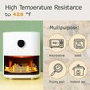 50Pcs Disposable Square Air Fryer Paper Liner Non-Stick Baking Paper