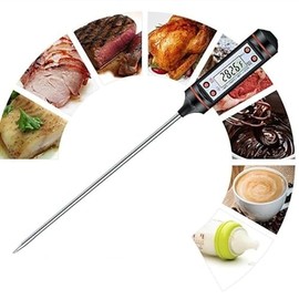 AL-FAHMI Digital Food Thermometer Temperature Probe MeatCooking Jam Sugar BBQ Turkey Milk