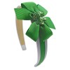 Funny Girl Designs St Patrick's Day Shamrock Girls Sequin Bow
