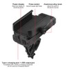 Bike Light 3LED USB Rechargeable Rotatable Headlight with Power Display