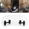 Motorcycle Windshield Extension Heighten Windscreen Adjustable Wind Rain Air Deflector
