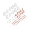 40pcs Plasma Cutting Torch Consumables Kit Plasma Cutting Torch Parts