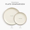 Barebones 2-Tone Salad Plate - Set of 2, 8-Inch Salad