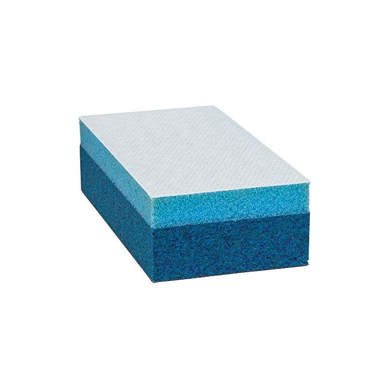 Bosch Professional 2608608586 Hand Sanding Block Set, Blue/White, 70 x