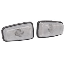 Haofy LED-Seitenmarkierungsleuchte für 106 306 406 806 Expert Partner 12V Vorderseite Kotflügel Blinker-Repeater-Lampen