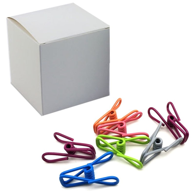MinniLove Clips, Heavy Duty Multipurpose Clothespins, Strong, Rustproof, Durable, Cute