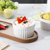 MALACASA Ramekins 12 oz Oven Safe, Porcelain Creme Brulee Ramekins