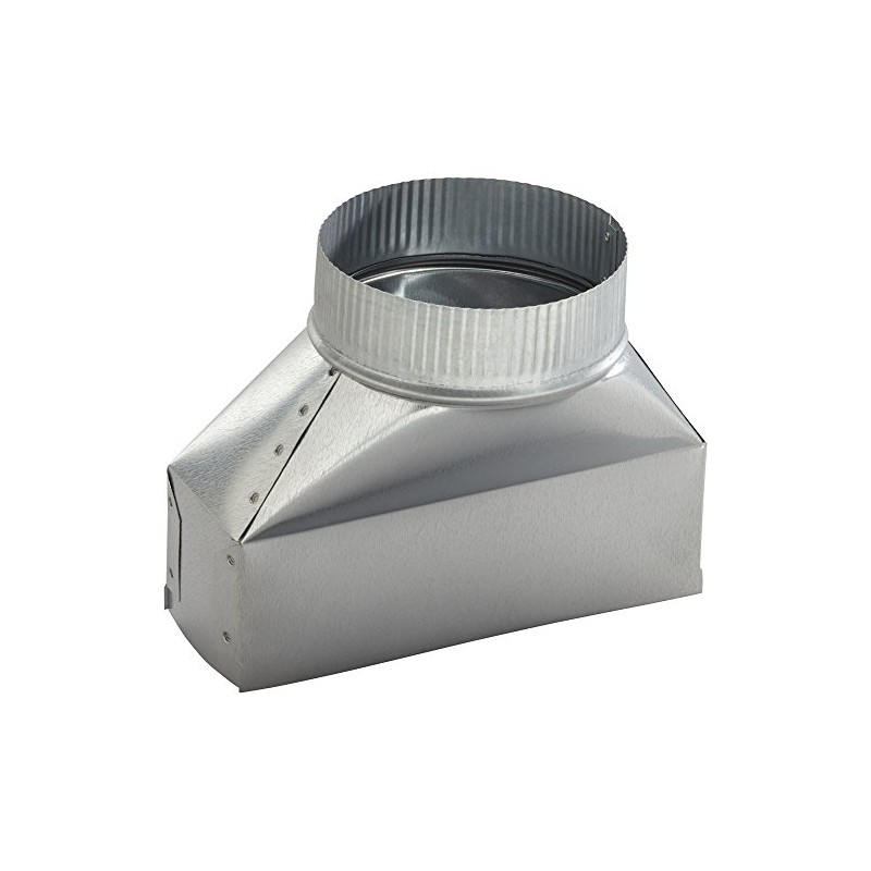 Broan/Nutone 412H Round Transition Duct for Range Hoods and Bath