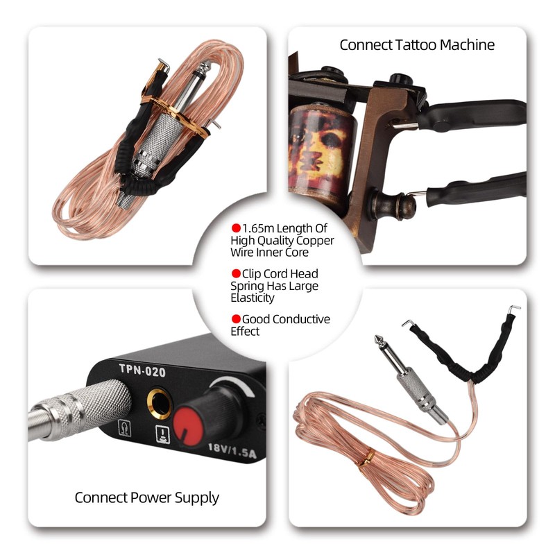 zalati Complete Tattoo Kit Pro Tattoo Machine Set with Tools