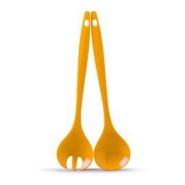 Zeal G205M Melamine Salad Server Set – Mustard