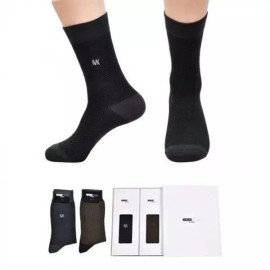Goldsmile [골드스마일]비즈니스 신사 정장양말 선물세트 2켤레 답례품 선물용 양복양말 Gold Smile Business Men's Dress Socks Gift Set 2 Pairs [2 pairs]