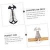 KOMBIUDA 3sets Camping Tent Stakes Fish Bone Nail Ground Nails