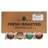 Fresh Roasted Coffee, African Variety Pack, K-Cup Compatible, 96 Pods