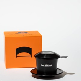 Nam Coffee, Vietnamese Coffee Phin Filter, drip coffee, made with aluminum, color-BLACK