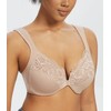 Exclare Front Closure Bra for Women Plus Size Full Coverage