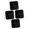 Ciieeo 4pcs Furniture Riser Blocks for Bed Frame Table Elevation