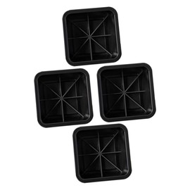 Ciieeo 4pcs Furniture Riser Blocks for Bed Frame Table Elevation Construction Non Slip Design for Creating Storage Space Under Furniture