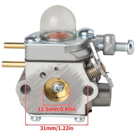 WS2200 Carburetor for Craftsman WS210 WC-2200 WS-2400 Grass Cutter Bolens BL160 BL110 Carburator Troy-Bilt TB22-EC TB32EC Remington Rustler RM2510 MTD 2500 String trimmer