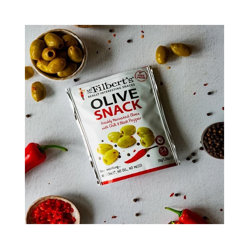 Mr Filbert's - Green Olive - Chilli & Black Pepper,
