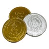 Foiled Again! Chocolate St. Nicholas Day Coins - Belgian Milk
