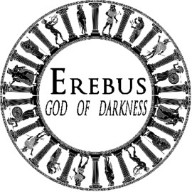 Kiwi Gifts Erebus God of Darkness Greek Mythology - Circle Sticker Decal 3 Inch