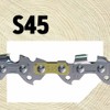 Oregon S45 AdvanceCut Replacement Chainsaw Chain for 12-Inch Guide Bar,