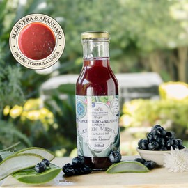 Boutique Herbal FUSIÓN Pulpa de Aloe y Concentrado de arándano 100% orgánico 360ml