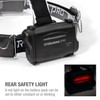 Steelman Pro Slim Profile LED Motion-Sensing Headlamp with Rear Safety