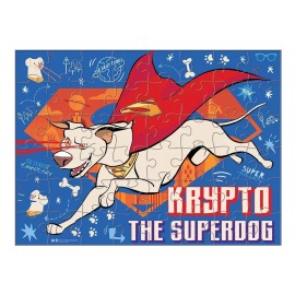 Novelty Corp Krypto The Superdog Rompecabezas Terciopelo 48 Pz Novelty