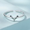 Bellitia Jewelry Fox Ring, Cute, Sterling Silver, 925, Fox Ring,