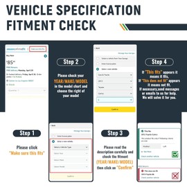 ROADEAL Headlights Assembly for 2007-2013 Toyota Tundra (Fit headlight models w/o level adjuster) /2008-2017 Toyota Sequoia Headlamps 2012-2014 Models Without Headlight Washer
