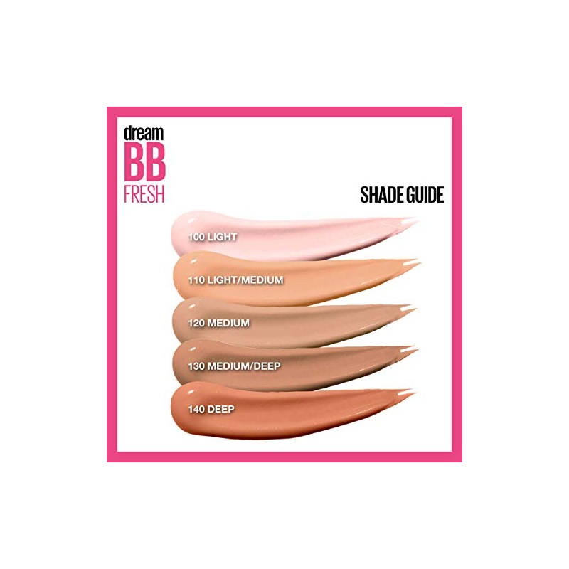 Maybelline New York Dream Fresh Skin BB Cream hidratante, blsamo