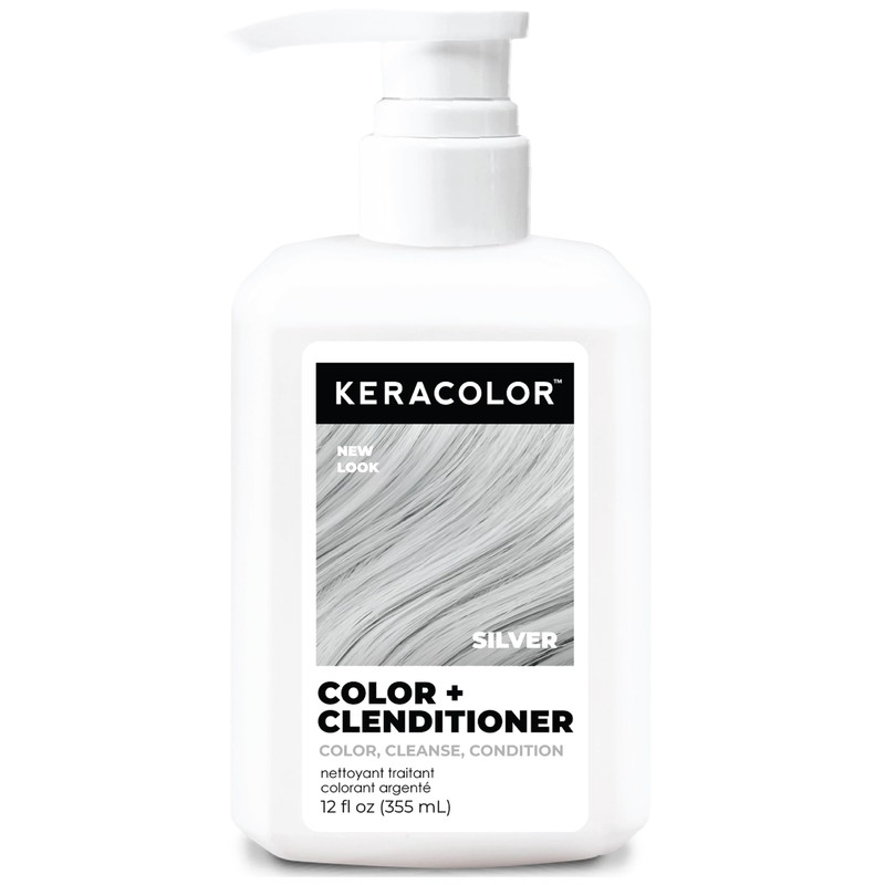 Keracolor Color + Clenditioner Silver 12oz