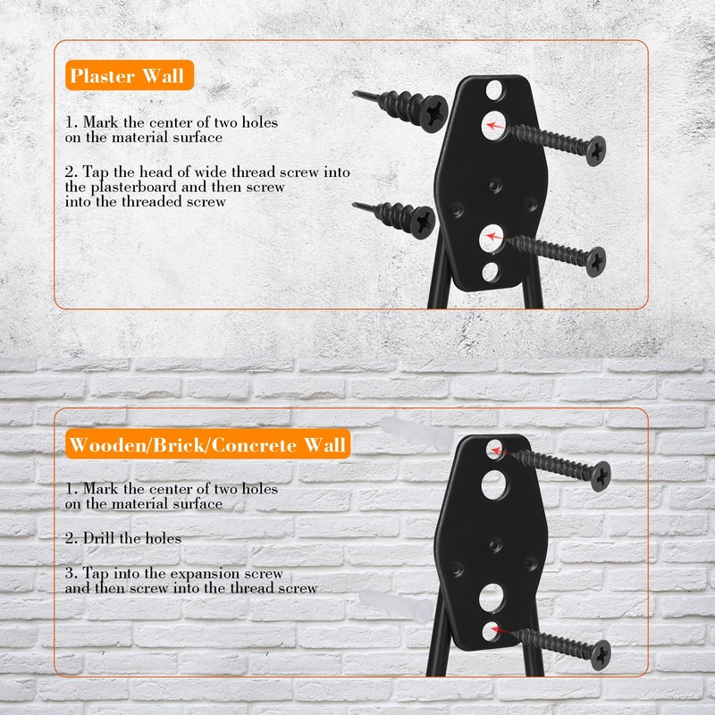 EV Charger Holder Wall Mount, Heavy Duty Steel J-Hook, Durable