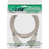 InLine 12222C networking cable - networking cables (Female/Female, White)
