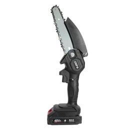 Mini Chainsaw - Brushless Motor 1000W, Electric Chainsaw Cordless with Auto Oiler-System, 3000mAh Battery, Knob Instantly Adjusts Chain Tightness, Small Chainsaw for Cut Wood, Tree Trimming:_1 set