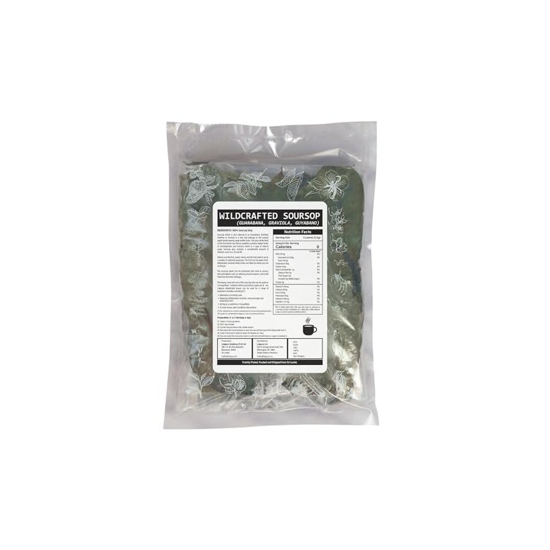Hojas Guanabana (Soursop - Graviola - Guyabano Leaves) 3.6 oz