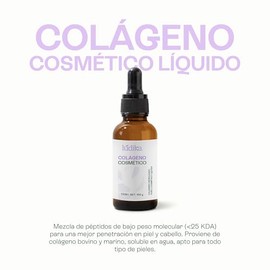 Colágeno Cosmético Líquido Hidrolizado 100 g | Elasticidad y Firmeza | Revitaliza Piel Cabello y Uñas | Antiarrugas