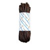 FeetPeople Strong Round Laces (Shoelaces), Brown w/Black Kevlar, 54