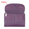 Royal Bagger RFID Blocking Women's Short Wallet Genuine Leather Multi-card